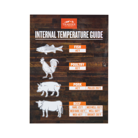 Traeger Internal Temperature Guide Magnet