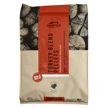 Traeger Turkey Blend Pellets & Brine Kit