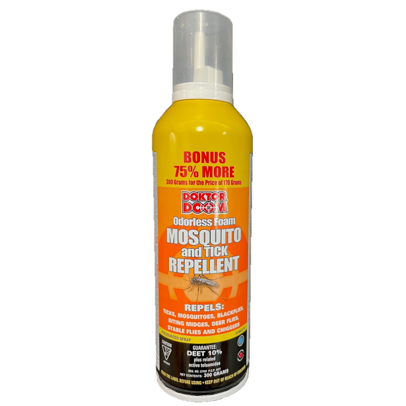 Dr. Doom Odorless Foam Mosquito Repellent