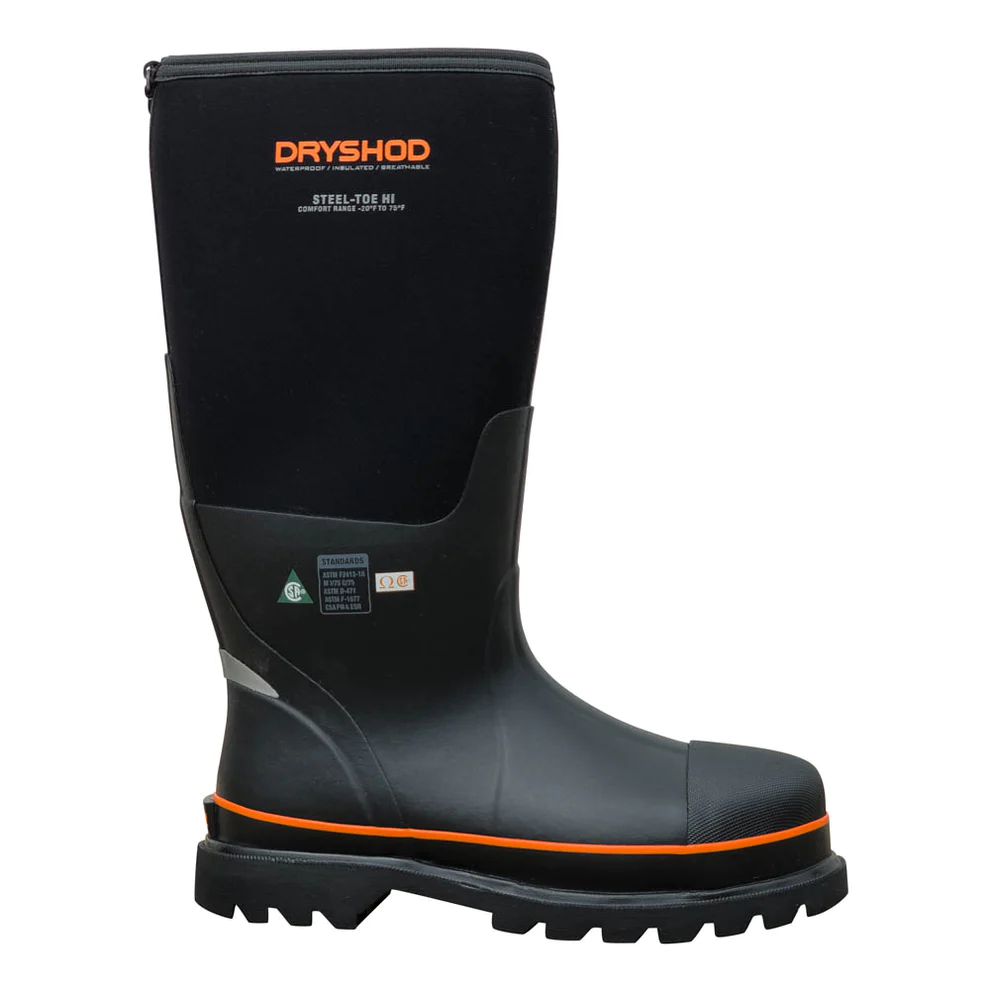 DryShod Unisex Steel-Toe Boots
